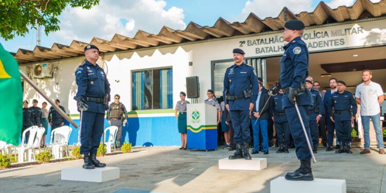 JI-PARANÁ – SOLENIDADE MILITAR MARCA PASSAGEM DE COMANDO DO 2º BPM