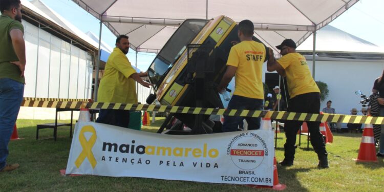 Campanha educativa leva mensagem de segurança no trânsito e incentivo à doação de sangue em Porto Velho na segunda-feira, 12