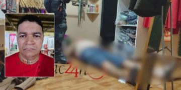 Homem é morto a tiros dentro de loja de roupas no Cadeia Velha