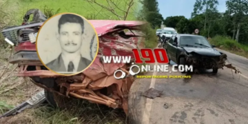 Identificada a vítima que morreu em colisão frontal na RO-383, em Alta Floresta do Oeste