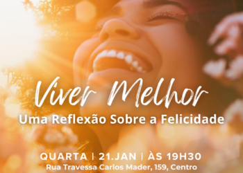 Filosofia e felicidade: palestra propõe reflexão sobre viver melhor no início do ano