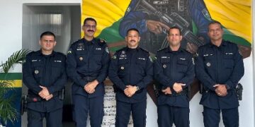 9º BPM RECEBE VISITA DOS COMANDANTES DOS BATALHÕES DA CAPITAL