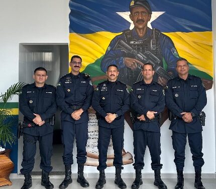 9º BPM RECEBE VISITA DOS COMANDANTES DOS BATALHÕES DA CAPITAL