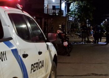 Ciclista é morto a tiros no bairro JK em Porto Velho e segue sem identificação.