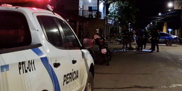 Ciclista é morto a tiros no bairro JK em Porto Velho e segue sem identificação.