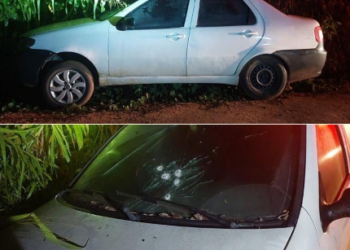 POLÍCIA MILITAR LOCALIZA VEÍCULO COM INDÍCIOS DE DISPAROS DE ARMA DE FOGO DURANTE DILIGÊNCIA