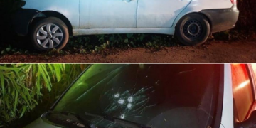 POLÍCIA MILITAR LOCALIZA VEÍCULO COM INDÍCIOS DE DISPAROS DE ARMA DE FOGO DURANTE DILIGÊNCIA