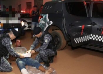 PMRO PRENDE SUSPEITO APÓS AGRESSÃO EM GUAJARÁ-MIRIM