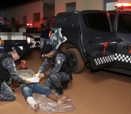 PMRO PRENDE SUSPEITO APÓS AGRESSÃO EM GUAJARÁ-MIRIM