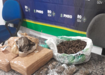 POLÍCIA MILITAR APREENDE MAIS DE 3 KG DE MACONHA EM AÇÃO INTEGRADA EM CACOAL