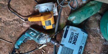 10º BPM – POLÍCIA MILITAR  RECUPERA OBJETOS FURTADOS DE OBRA DA PREFEITURA MUNICIPAL EM NOVA BRASILÂNDIA DO OESTE