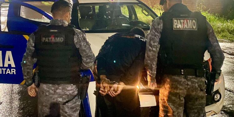 10º BPM – Polícia Militar em Rolim de Moura recupera motocicleta roubada e prende criminoso.