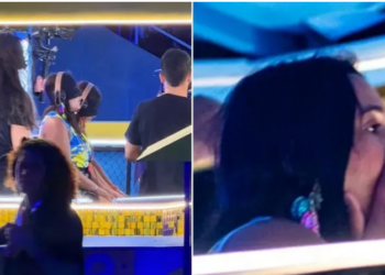 Participantes do BBB curtem Carnaval em camarote suspenso a 25 m de altura