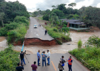 Acesso alternativo é feito na estrada de Santo Antônio pela Prefeitura