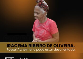 DESAPARECIDA: IRACEMA RIBEIRO DE OLIVEIRA