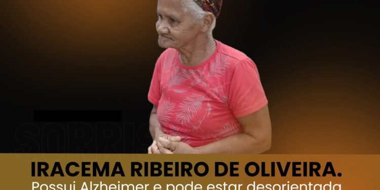 DESAPARECIDA: IRACEMA RIBEIRO DE OLIVEIRA