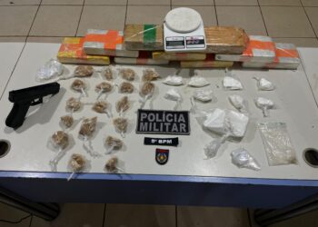 Polícia Militar apreende mais de 10 kg de drogas e prende dois suspeitos por tráfico em Porto Velho
