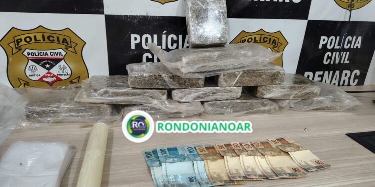 DENARC prende dono de lava-jato com 11 kg de skunk na Capital