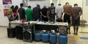 Operação conjunta da PM desarticula esquema de tráfico, apreende drogas, armas simuladas e objetos suspeitos em Buritis (RO)