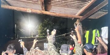 SUSPEITOS DE ATAQUE: Dois homens são presos com munições e celulares no Residencial Orgulho do Madeira, em Porto Velho- VEJA VÍDEO 