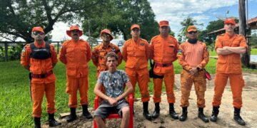 Corpo de Bombeiros Militar de Rondônia localiza jovem desaparecido em Cacaulândia