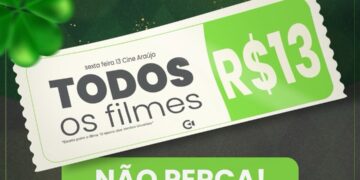 Cine Araújo no Porto Velho Shopping terá ingressos a R$ 13 nesta sexta-feira, 13