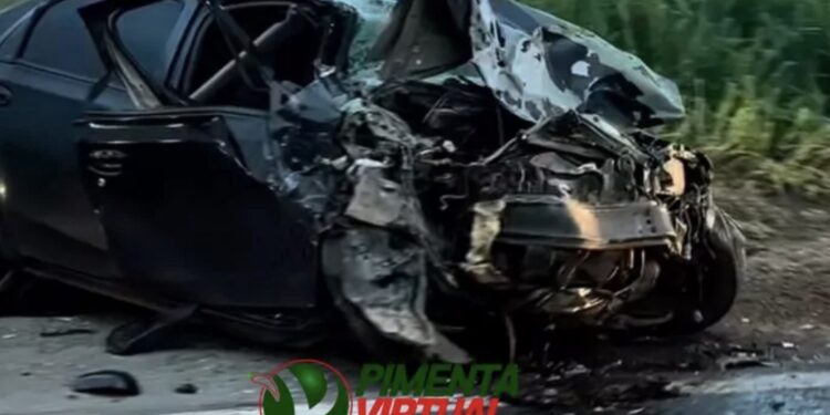 Acidente na BR-364 deixa quatro feridos; três são trabalhadores da Nova 364