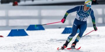 Acreano faz melhor resultado do Brasil em prova do esqui cross-country