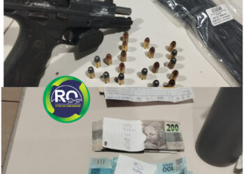 Polícia Militar prende quatro suspeitos por extorsão, sequestro e porte ilegal de arma na zona rural de Candeias do Jamari (RO)