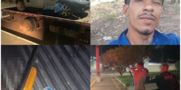 Furto de Montana termina com troca de tiros, um suspeito morto, outro preso e veículo recuperado