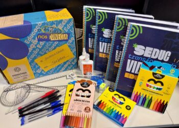 Distribuição de kits de material escolar alcançará ensino regular, indígena e Educação de Jovens e Adultos em Rondônia