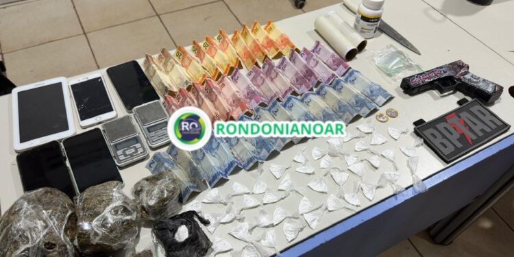 Flagrante de Tráfico no Residencial Orgulho do Madeira