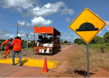 Manutenção e nova sinalização reforçam investimento do governo de RO na trafegabilidade entre as rodovias 486 e 133