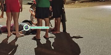 Grave colisão entre motos deixa vítima em estado grave no Parque Ceará