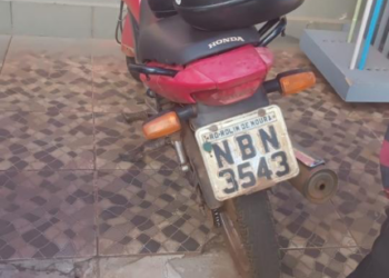 MOTOCICLETA ROUBADA EM FRENTE A UPA EM ROLIM DE MOURA É RECUPERADA PELA POLÍCIA MILITAR