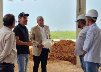 Thiago Flores recebe presidente da Infraero para vistoria do aeroporto de Ariquemes