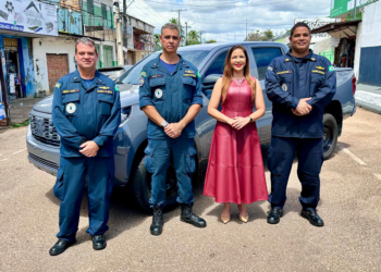 Deputada Cristiane Lopes entrega caminhonete à Capitania Fluvial de Porto Velho para fortalecer ações da Marinha em Rondônia