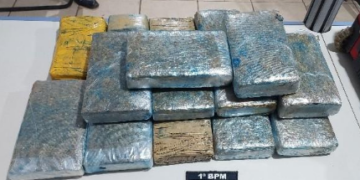 POLÍCIA MILITAR APREENDE 16 QUILOS DE ENTORPECENTE DURANTE AÇÃO EM PORTO VELHO