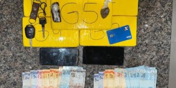 AÇÃO INTEGRADA DAS FORÇAS DE SEGURANÇA RESULTA NA APREENSÃO DE CERCA DE 5 KG DE DROGAS EM CACOAL