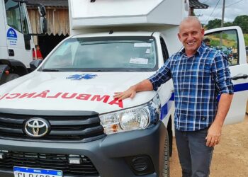 Nova Mamoré receberá terceira ambulância destinada pelo deputado Ezequiel Neiva