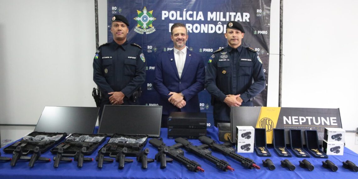 GOVERNO DO ESTADO FORTALECE SEGURANÇA PÚBLICA E GARANTE NOVOS EQUIPAMENTOS À POLÍCIA MILITAR DE RONDÔNIA