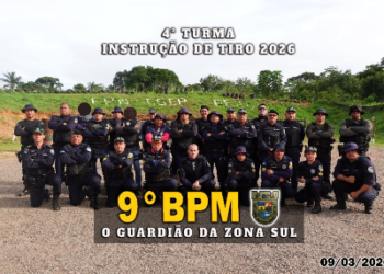POLÍCIA MILITAR INTENSIFICA PREPARO TÉCNICO DO EFETIVO COM INSTRUÇÃO DE TIRO NO 9º BPM