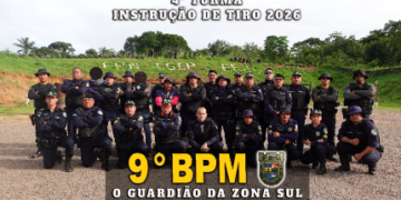 POLÍCIA MILITAR INTENSIFICA PREPARO TÉCNICO DO EFETIVO COM INSTRUÇÃO DE TIRO NO 9º BPM