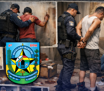 PMRO RECAPTURA OITO FORAGIDOS NOS PRIMEIROS DIAS DO MÊS DE MARÇO EM GUAJARÁ-MRIM E NOVA MAMORÉ