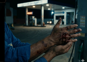 UM BALEADO – PMRO LOCALIZA HOMEM APONTADO COMO AUTOR DE DISPAROS DE ARMA DE FOGO EM VILHENA