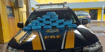 PRF em Rondônia apreende mais de 20 KG de entorpecentes em Ji-Paraná