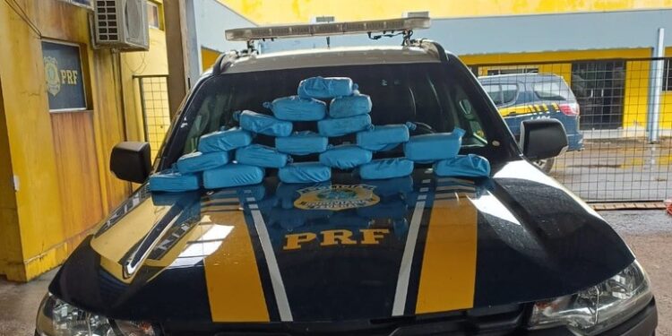 PRF em Rondônia apreende mais de 20 KG de entorpecentes em Ji-Paraná