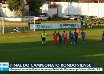 Guaporé vence o Rondoniense fora de casa e larga na frente na final do Rondoniense 2026