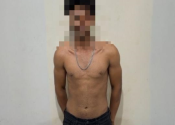 POLÍCIA MILITAR PRENDE RAPAZ QUE PULOU MURO E TENTOU BEIJAR ADOLESCENTE