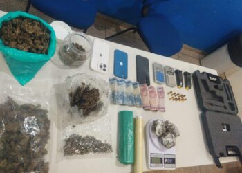 AÇÃO DA POLÍCIA MILITAR DESMANTELA PONTO DE VENDA DE DROGAS EM VILHENA